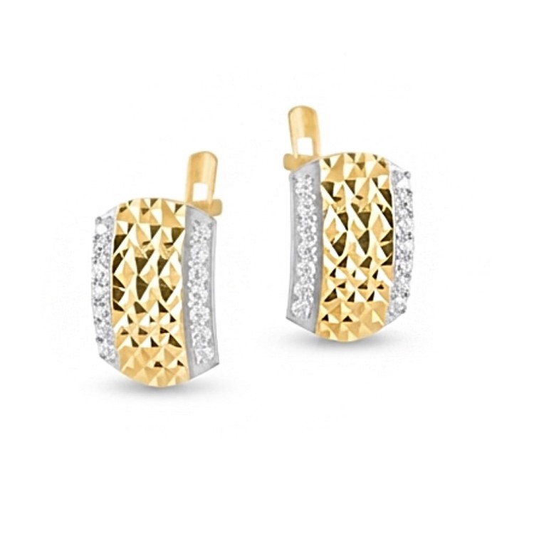 złote kolczyki z diamentowaniem.jpg