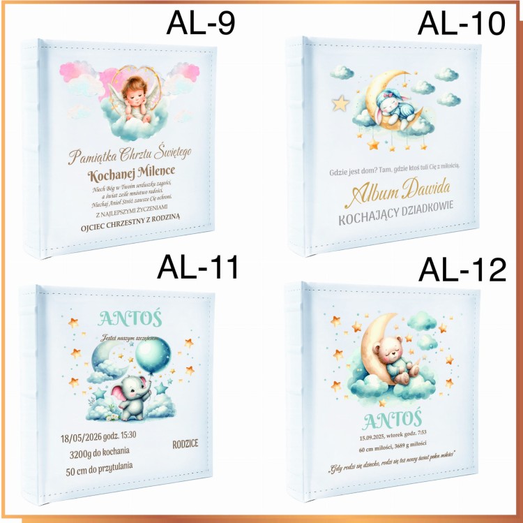 Elegancki album na zdjęcia upominek z indywidualnym nadrukiem