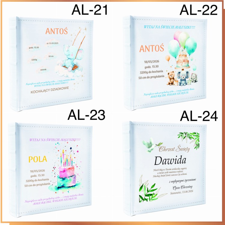 Album na zdjęcia pamiątka z personalizacją na wyjątkową okazję