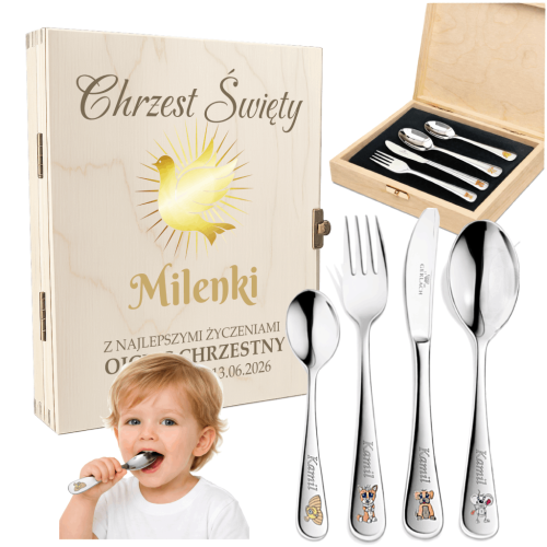 Sztućce dla dzieci Gerlach Pychotki