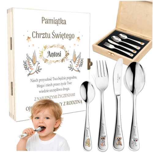 Sztućce dla dziecka gerlach pychotki