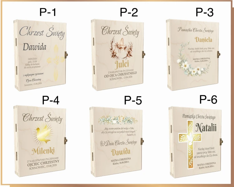 Wzory dedykacji na chrzest, urodziny, narodziny dziecka