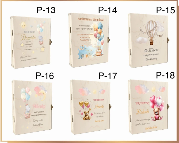 Dedykacjie na chrzest, urodziny, narodziny dziecka