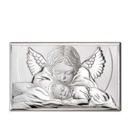 Obrazek Anioła Stróża na Chrzest 20 × 12 cm – Valenti