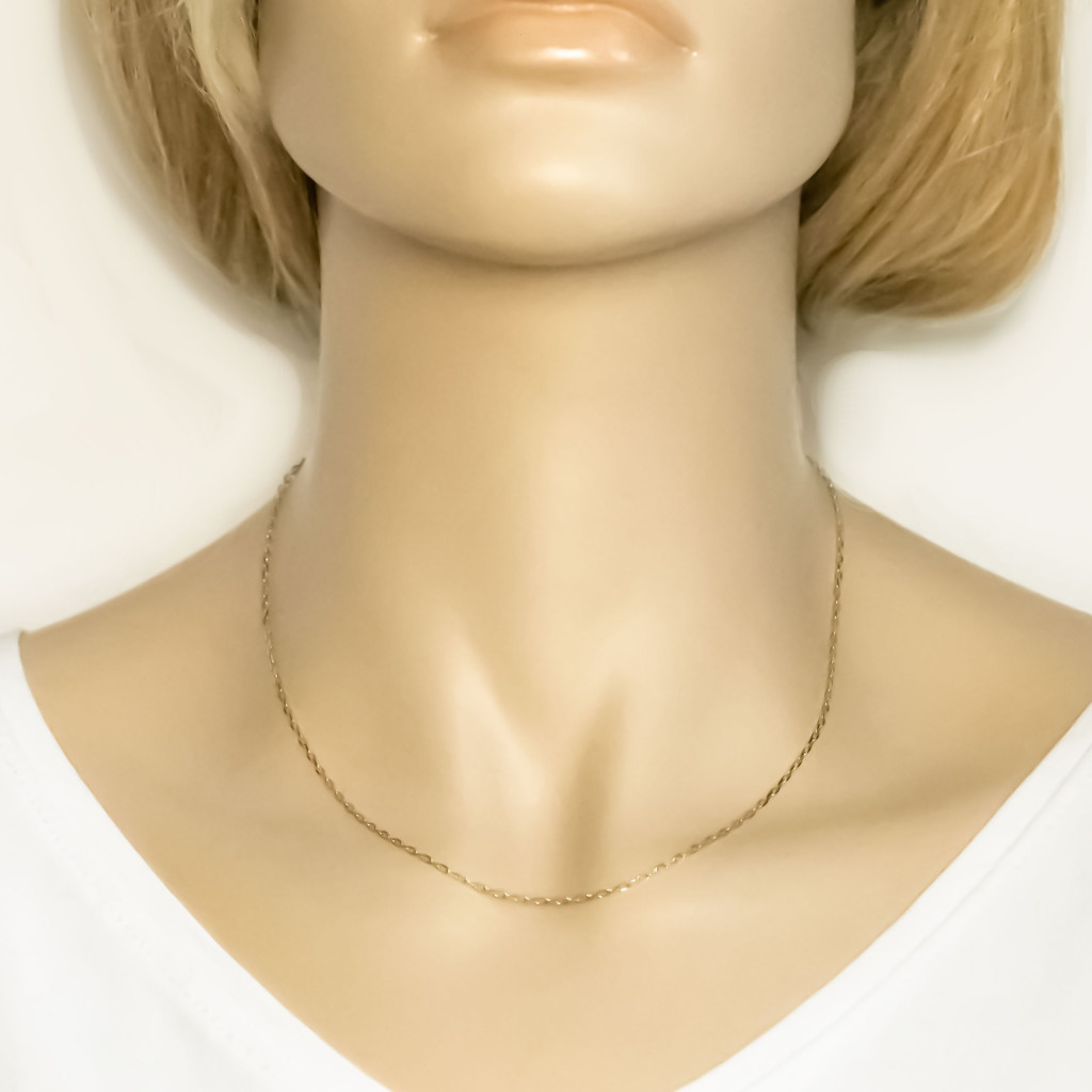 Złoty łańcuszek Ankier 45cm 0.333