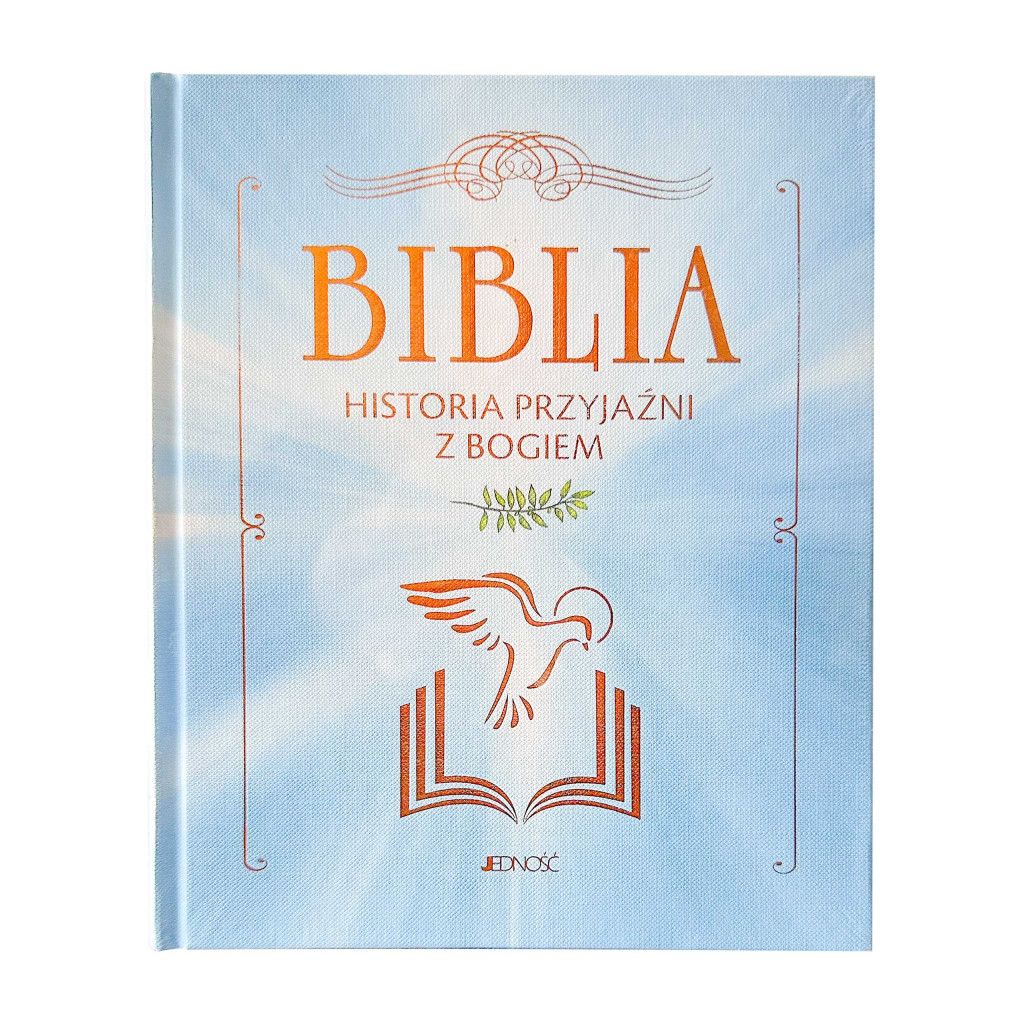 BIBLIA DLA DZIECI PAMIĄTKA CHRZTU KOMUNIA