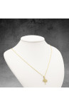 Złota zawieszka drzewko