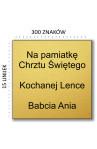 Złoty łańcuszek dwukolorowe serce 