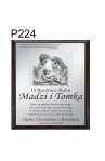 Personalizowana Pamiątka Rocznicy Ślubu - grafika Świętej Rodziny