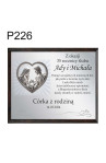 Personalizowana Pamiątka Rocznicy Ślubu - grafika Świętej Rodziny